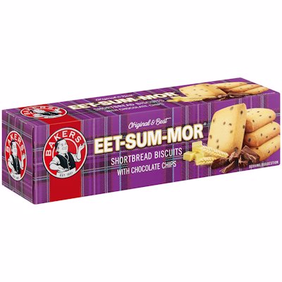 BAKERS EET-SUM-MOR CHOC CHOP 200GR