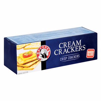 BAKERS CREAM CRACKERS 200GR