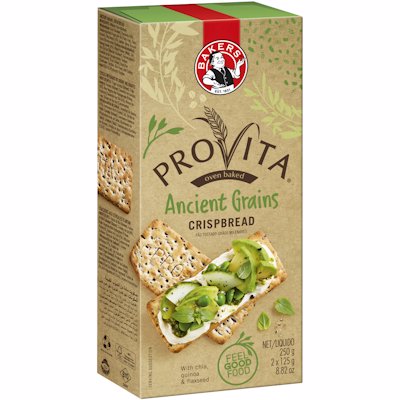 BAKERS PROVITA ANCIENT GRAINS 250GR