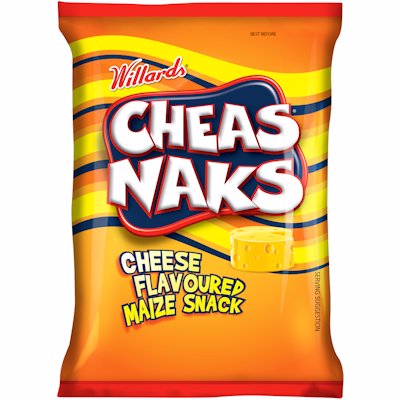 WILLARDS CHEAS NAKS CHEESE FLAVOUR 135GR