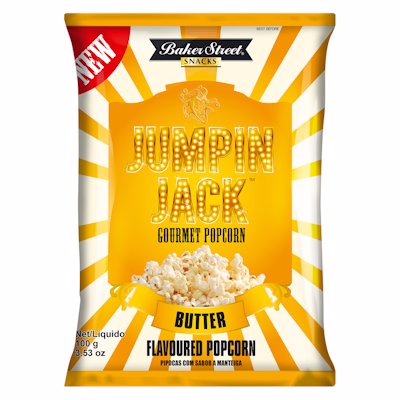 JUMPIN JACK POPCORN BUTTER 100GR