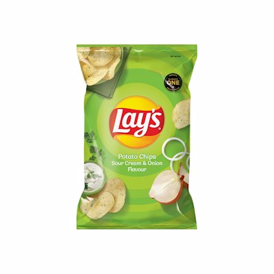 LAY'S SOUR CREAM & ONION FLAVOUR 120GR