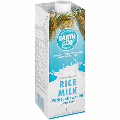 EARTH & CO RICE DRINK 1LT