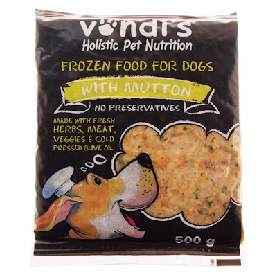 VONDI'S DOG MUTTON 500G