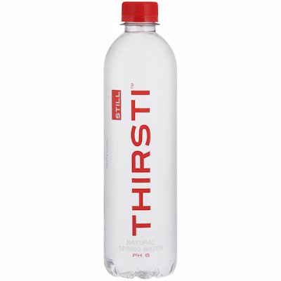 THIRSTI NATURAL SPRING WATER STILL 500ML