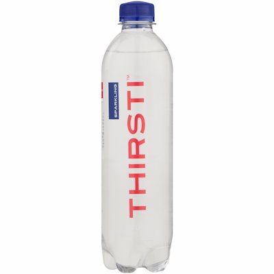 THIRSTI NATURAL SPRING WATER SPARKLING 500ML