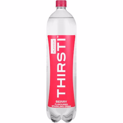 THIRSTI BERRY FLAVOURED SPARKLING DRINK 1.5LT