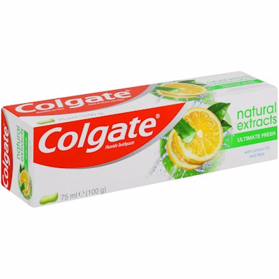 COLGATE NATURAL EXTRACTS WITH LEMON & ALOE 75ML