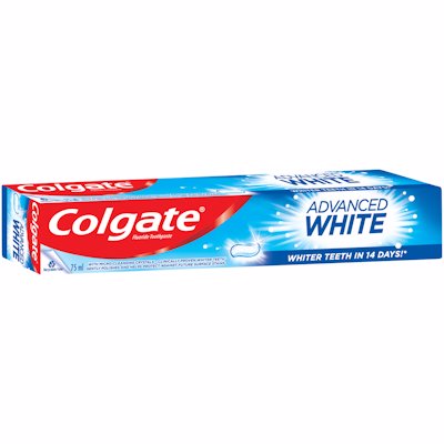 COLGATE TOOTHPASTE ADVANCED WHITE 75ML