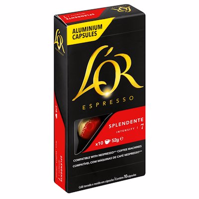 L'OR ESPRESSO SPLENDENTE CAPSULES 10'S