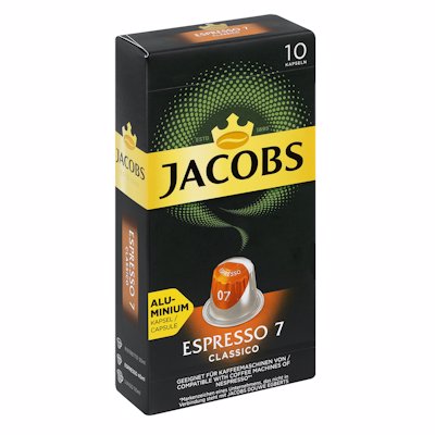 JACOBS ESPRESSO 7 CLASSICO CAPSULES 10'S