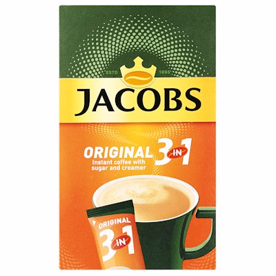 JACOBS COFFEE STICKS 3 IN 1 10'S