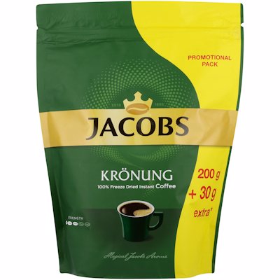 JACOBS KRONUNG COFFEE POUCH 230GR