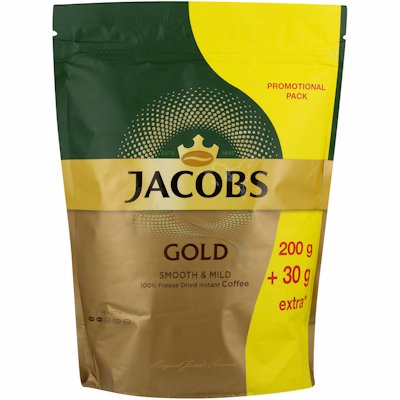 JACOBS GOLD COFFEE REFILL 230GR