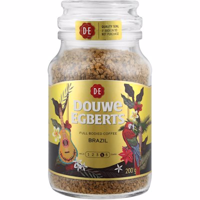 DOUWE EGBERT BRAZIL INSTANT COFFEE 200GR