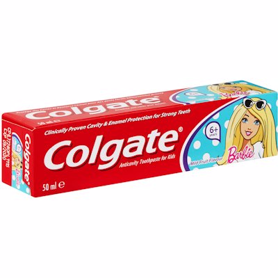 COLGATE TOOTHPASTE KIDS BARBIE 6+ YR 50ML