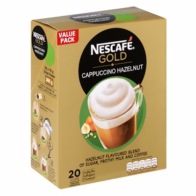 NESCAFE GOLD CAPPUCCINO HAZELNUT STICK 18GR