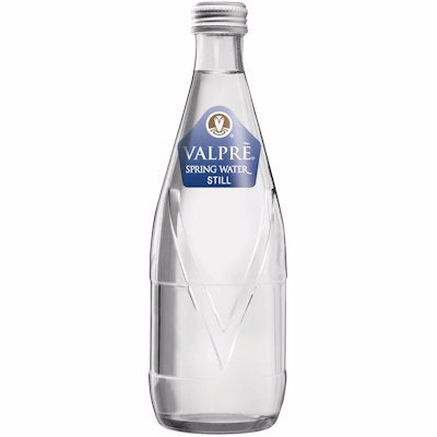 VALPRE SPRING WATER STILL GLASS BOTTLE 350ML