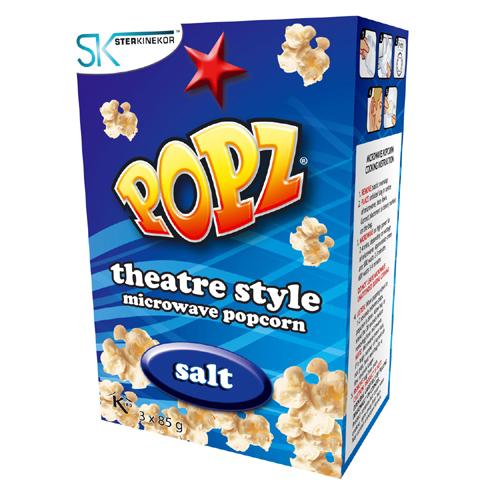 POPZ SALT MICROWAVE POPCORN 3'S