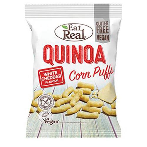 EAT REAL QUINOA  WHITE CHEDDAR 40G