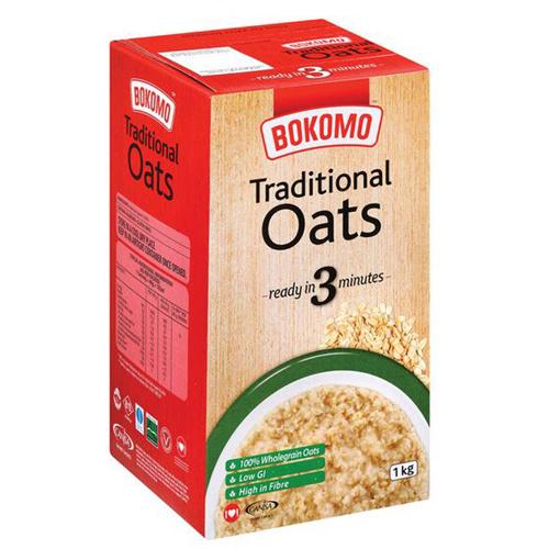 BOKOMO TRADITIONAL OATS 1KG