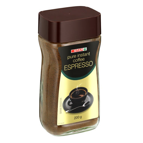 SPAR INSTANT COFFEE ESPRESSO 200GR