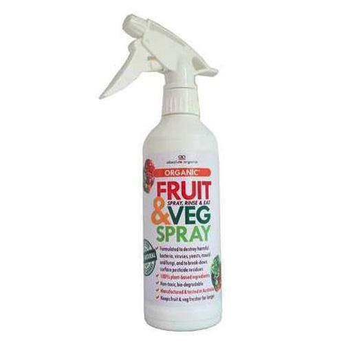 ABSOLUTE ORGANIX FRUIT & VEGETABLE SPRAY 500ML