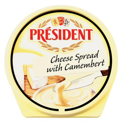 PRESIDENT CHEESE SPREAD WITH  CAMEMBERT 125G