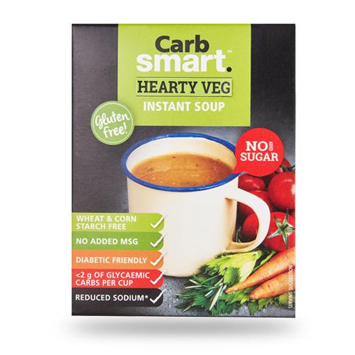 CARB SMART HEARTY VEG INSTANT SOUP 68GR