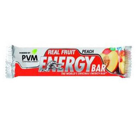 PVM ENERGY BAR REAL FRUIT PEACH 45GR