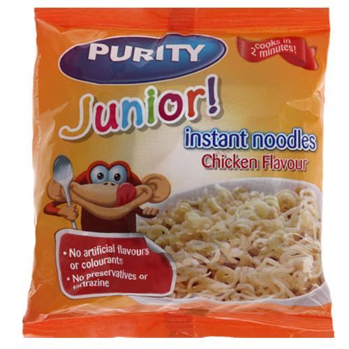 PURITY JUNIOR INSTANT NOODLES CHICKEN FLAV 53.5G