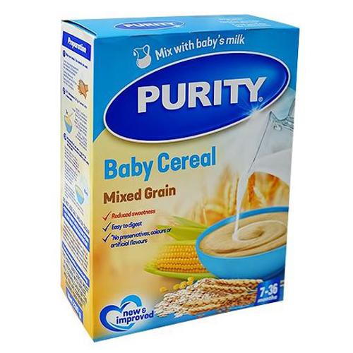 PURITY BABY CEREAL MIXED GRAIN 200G