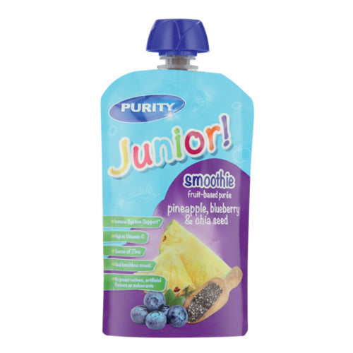 PURITY JUNIOR PINEAPPLE BLUEBERRY 110GR