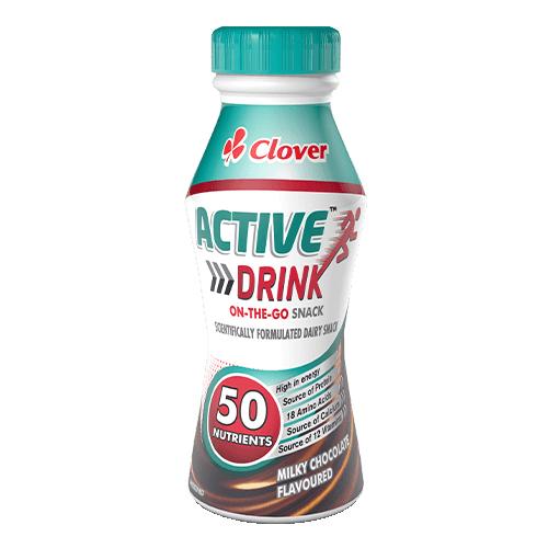 CLOVER ACTIVE MILKY CHOCOLATE FLAVOUR 250ML