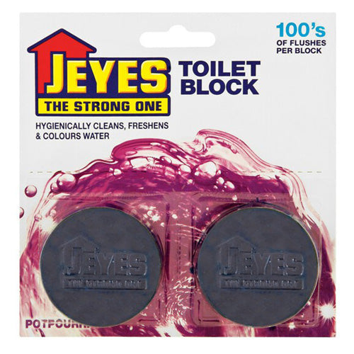 JEYES TOILET BLOCK POTPOURRI 2'S