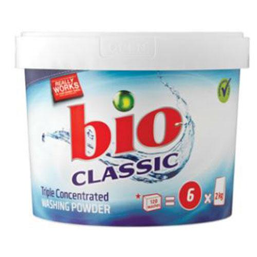 BIO CLASSIC CONCENTRATED WASHING POWDER 3KG