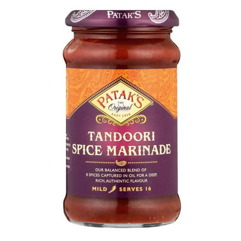 PATAKS TANDOORI SPICE MARINADE 312GR