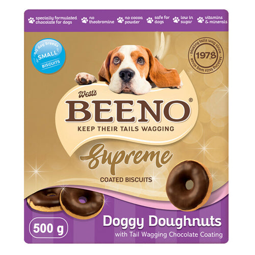 BEENO DOGGY DOUGHNUTS 500G