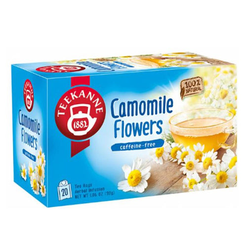 TEEKANNE CAMOMILE INFUSED TEA BAGS 20'S