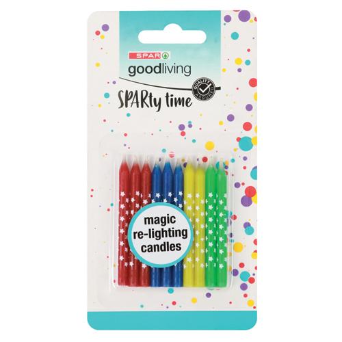 GOOD LIVING CANDLES MAGIC RELIGHT 10'S