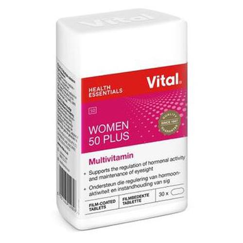 VITAL HEALTH WOMEN 50 PLUS MULTIVITAMIN 30'S