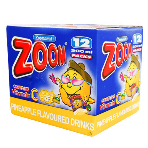 ZOOM PINEAPPLE FLAVOURED 200ML