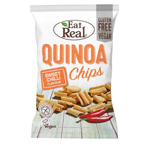 EAT REAL QUINOA CHIPS SWEET CHILLI 30G