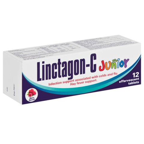 LINCTAGON-C JUNIOR BERRY FLAVOUR 12'S