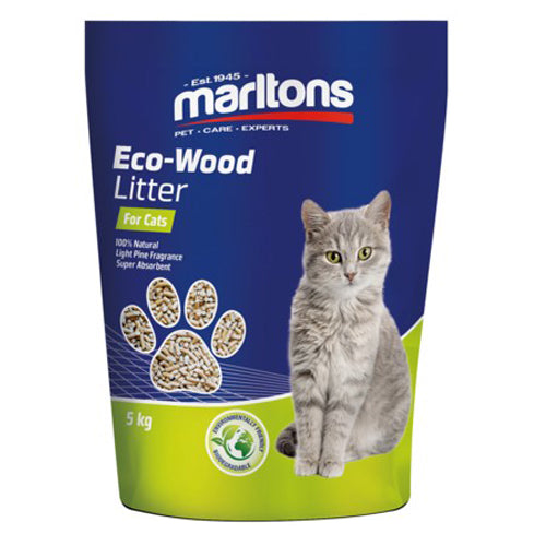 MARLTONS WOOD CAT LITTER 5KG