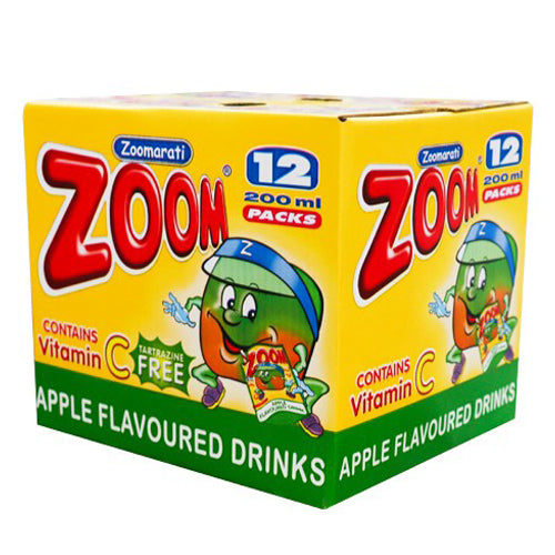 ZOOM APPLE FLAVOURED 200ML