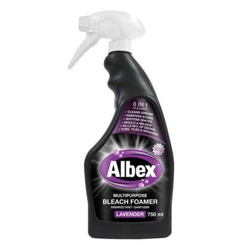 ALBEX MULTI-PURPOSE BLEACH FOAMER LAVENDER 750ML