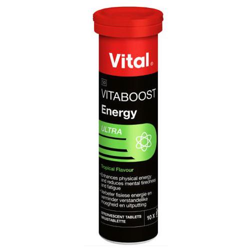 VITAL VITABOOST ENERERGY ULTRA EFFERVESCENT 10'S