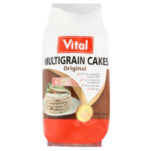 VITAL MULTIGRAIN CAKES ORIGINAL 180GR