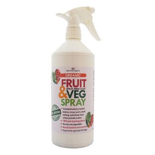 ABSOLUTE ORGANIX FRUIT & VEGETABLE SPRAY 1LT